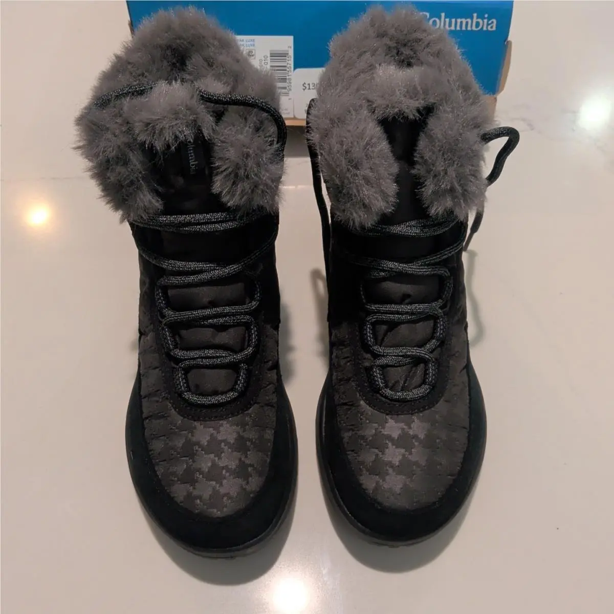 Columbia Slopeside Peak Luxe Waterproof Insulated Snow Boots Ankle Shoes Womens