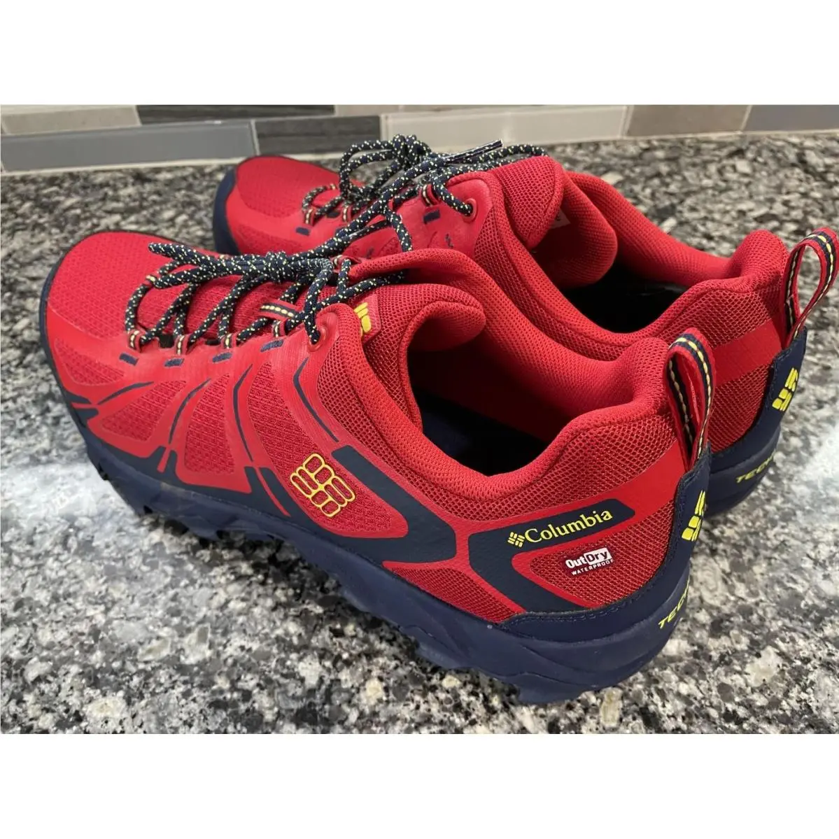 Columbia shoes - YM3126-646 OutDry - OutDry - Red / Navy 8