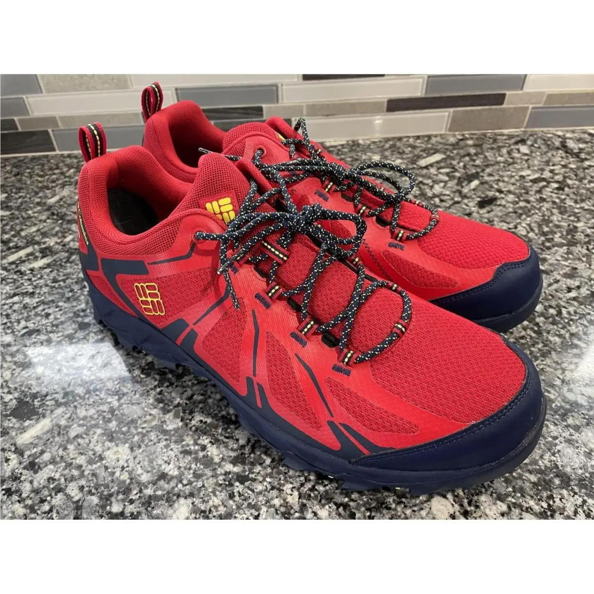 Columbia shoes - YM3126-646 OutDry - OutDry - Red / Navy 4