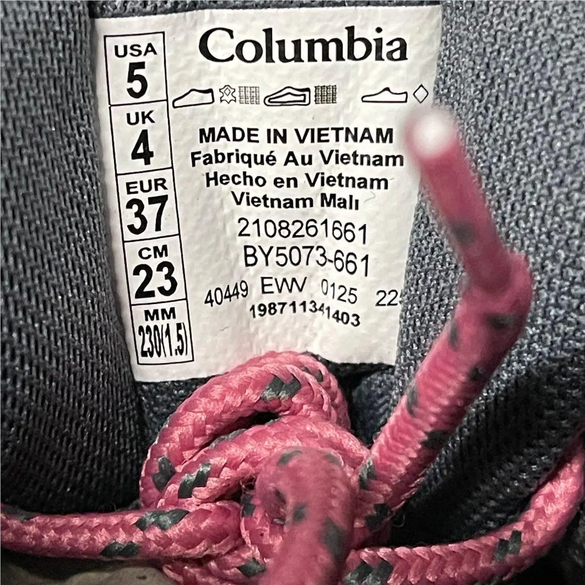 Columbia shoes - vs-201136 - vs-201136 - Pink (UPC: 198711341403) 2