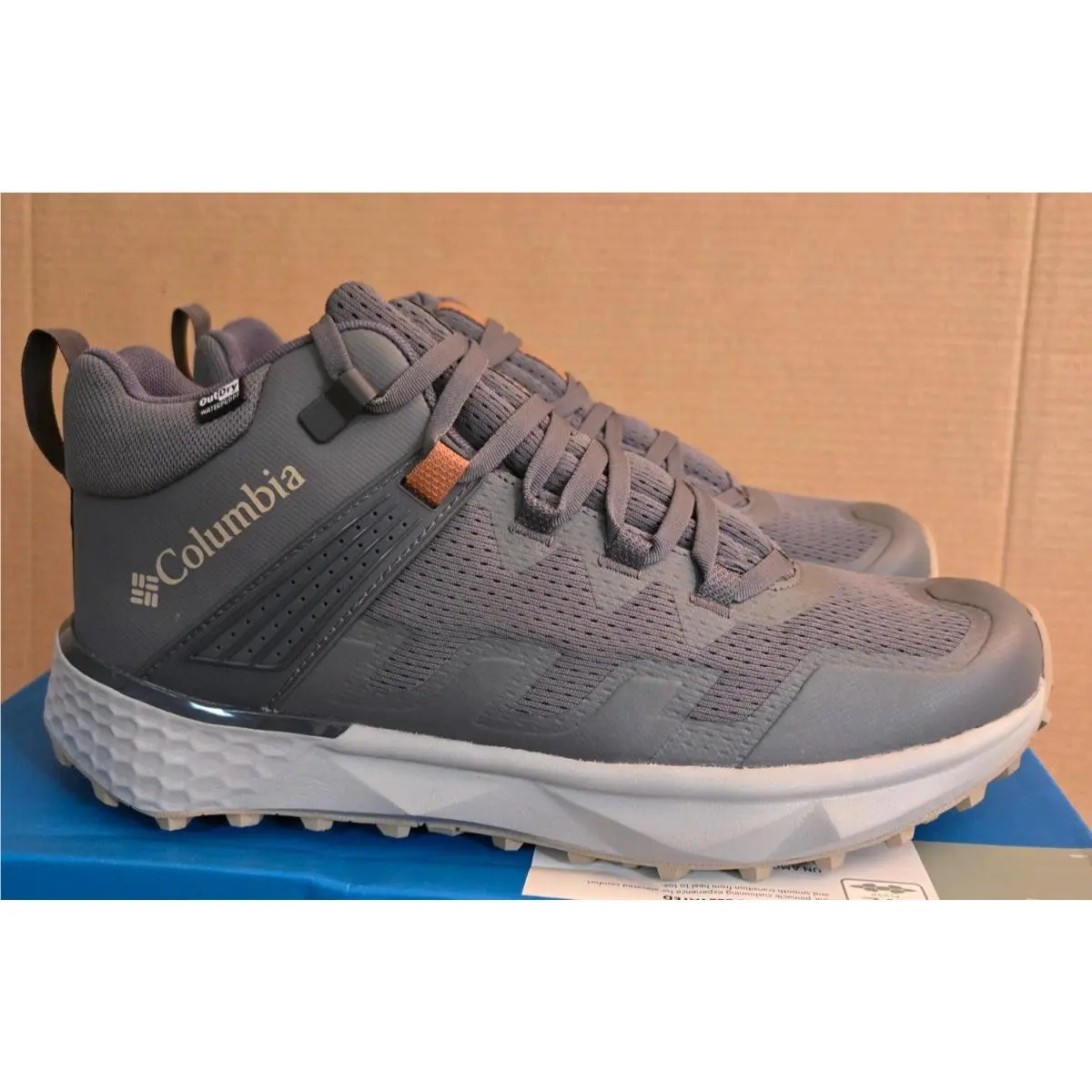 Columbia shoes - Columbia Facet 75 Mid Outdry - 2099731-053 - Graphite/Canvas Tan (UPC: 195981580228) 1