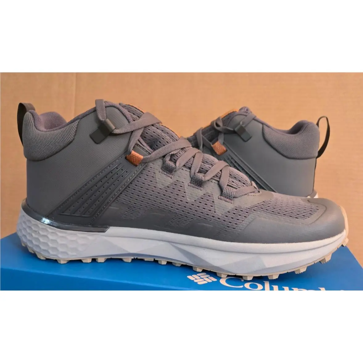 Columbia shoes - Columbia Facet 75 Mid Outdry - 2099731-053 - Graphite/Canvas Tan (UPC: 195981580228) 5