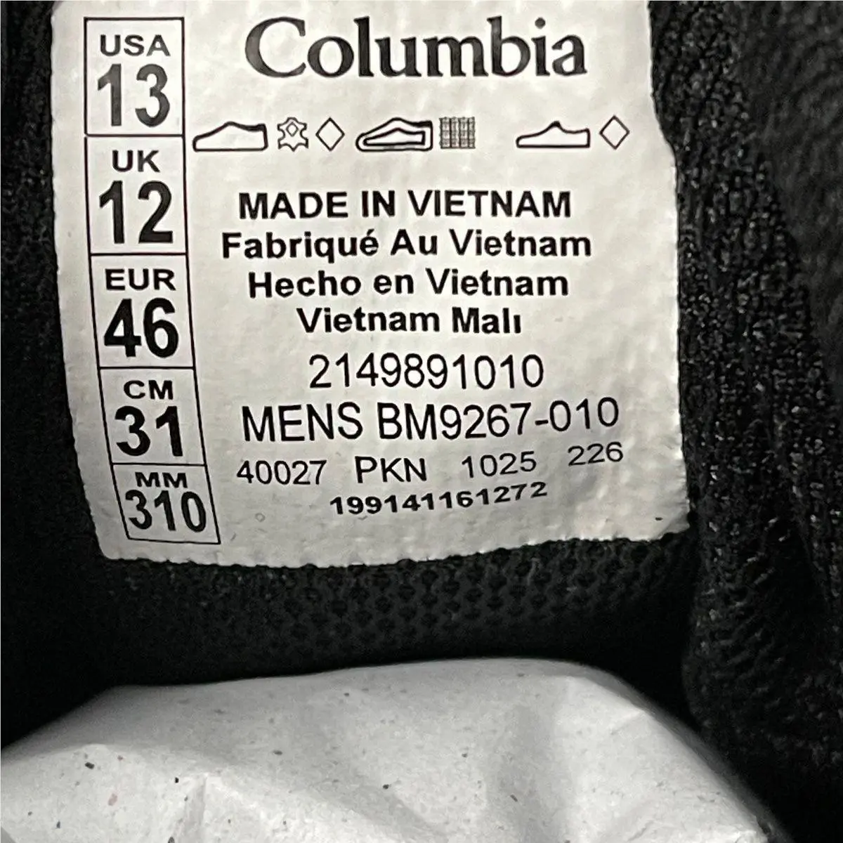 Columbia shoes - VS202164 - vs-202164 - Black (UPC: 199141161272) 5