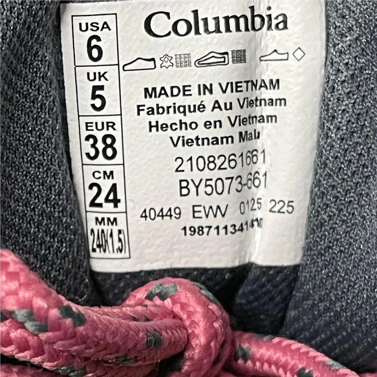 Columbia shoes - vs-201282 - vs-201282 - Pink (UPC: 198711341410) 5