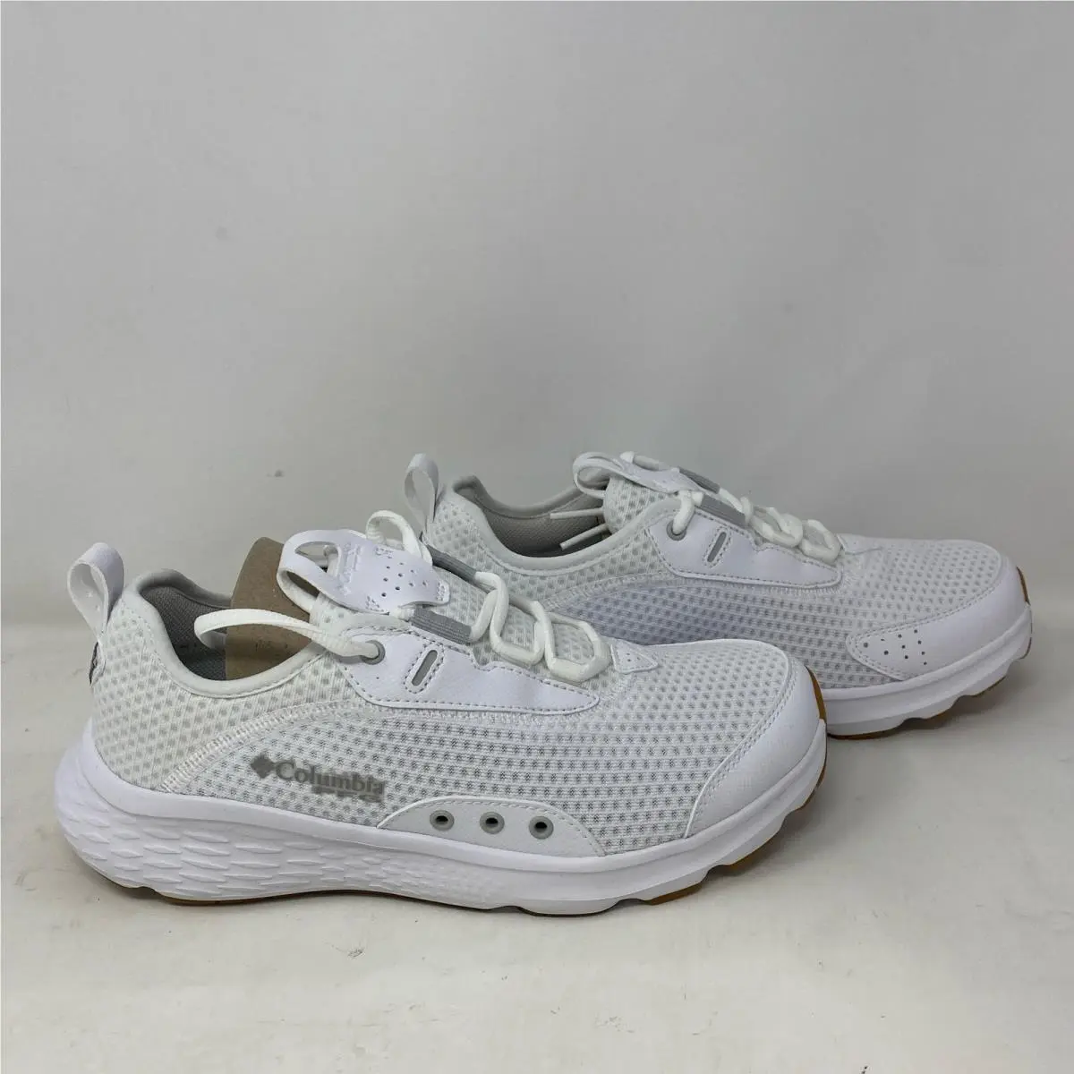 Columbia Pfg Castback Boat Shoe Women’s 7.5W White/grey Ice