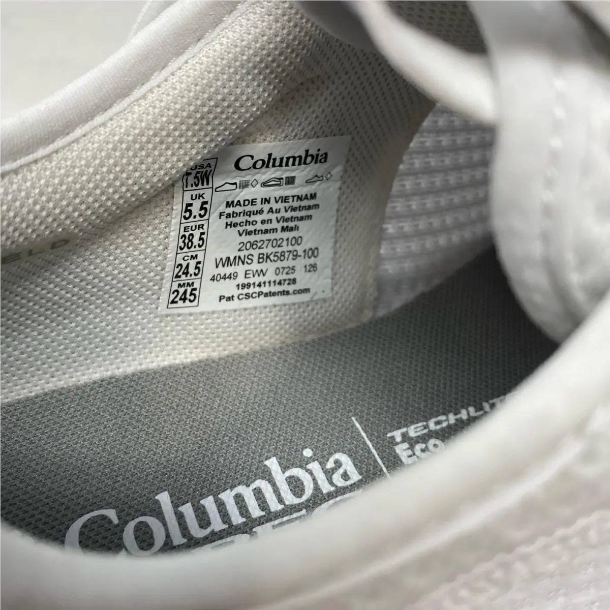 Columbia shoes - White (UPC: 199141114728) 0