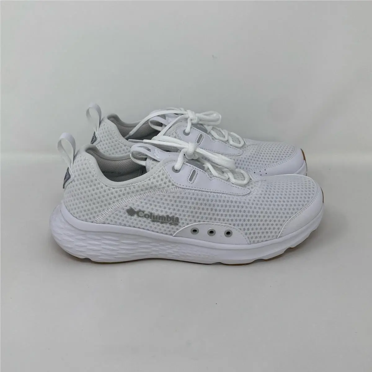 Columbia Pfg Castback Boat Shoe White/grey Ice Women’s 9