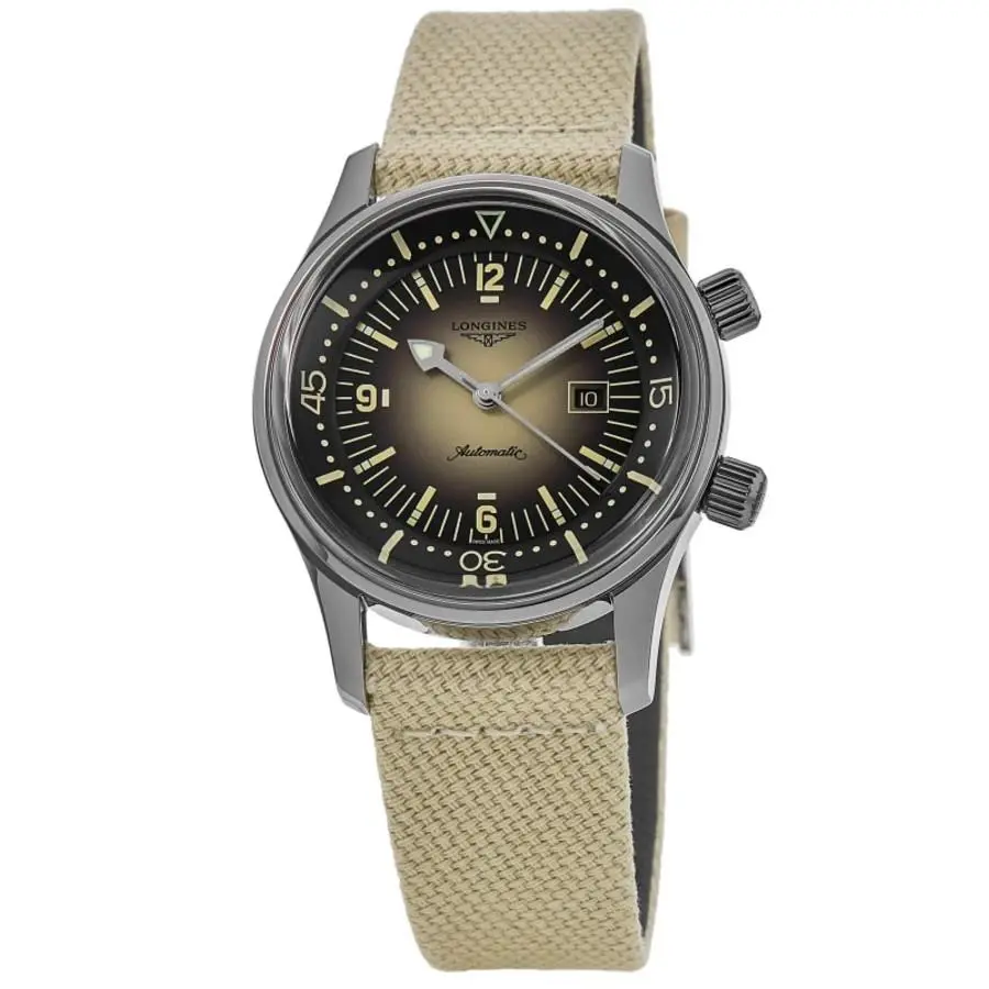 Longines Legend Diver Automatic Beige Dial Unisex Watch L3.374.4.30.2