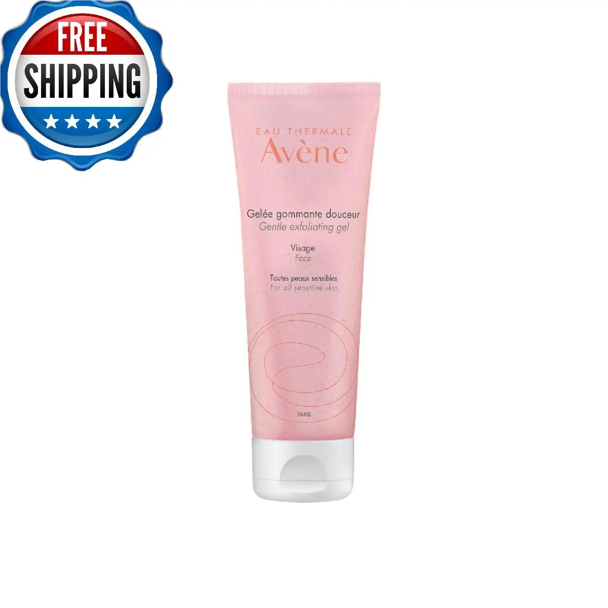 Avène Gentle Exfoliating Gel Pore Scrub Niacinamide Non-comedogenic 2.5 Oz