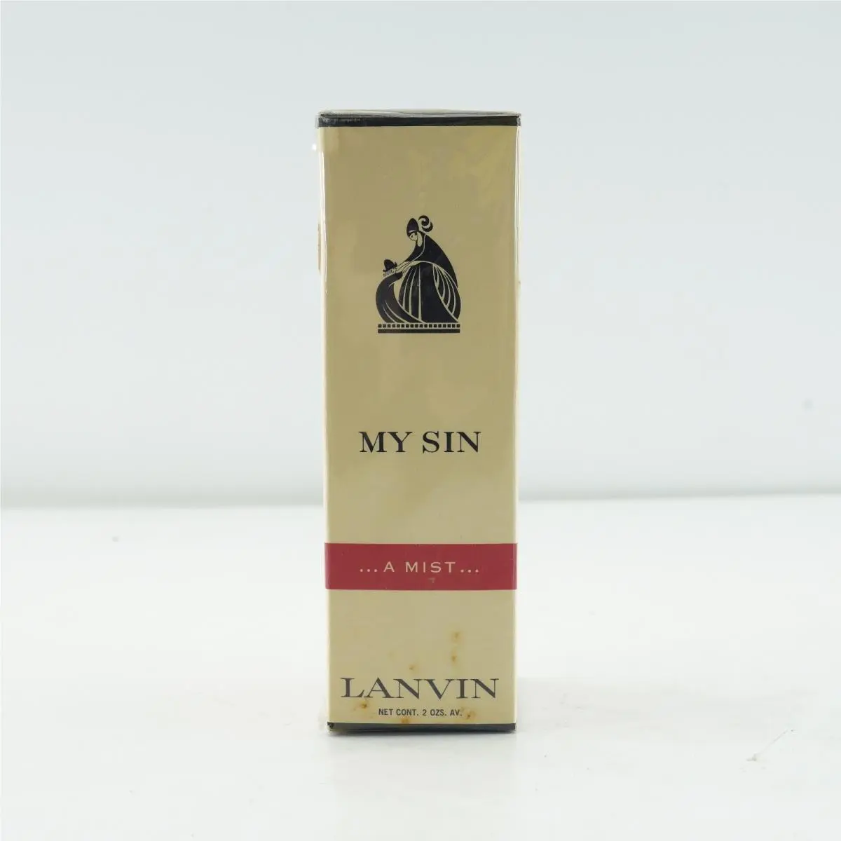 Vintage My Sin Lanvin Eu De Lanvin 2 Fl Oz York Perfume No. 18 w Box
