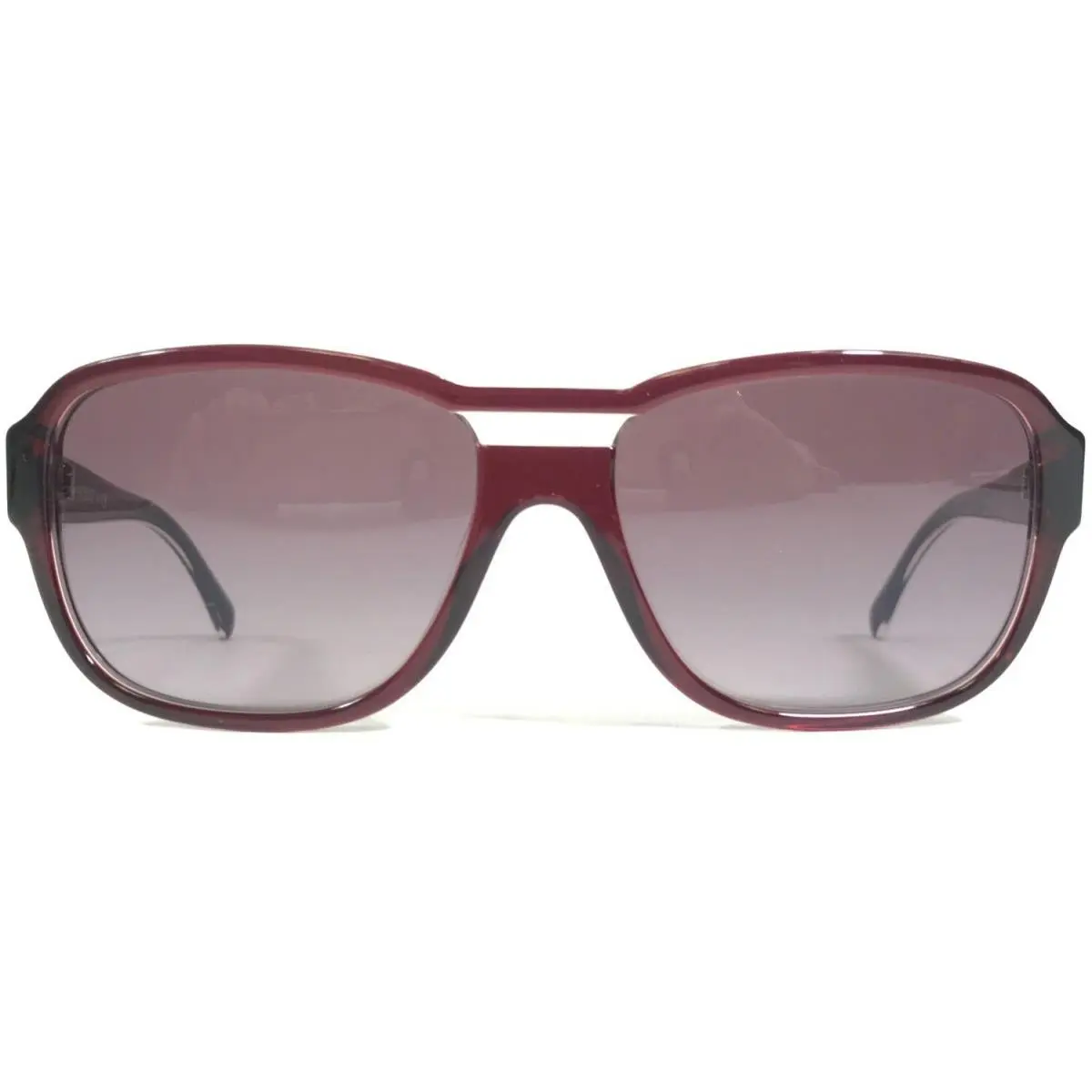 Chanel Sunglasses 5194 c.1261/3L Transparent Red Aviators with Purple Lenses