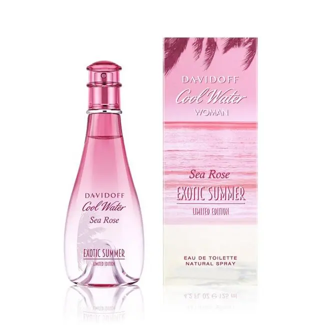 Cool Water Exotic Summer Sea Rose Davidoff 3.4 oz / 100 ml Edt Women Perfume