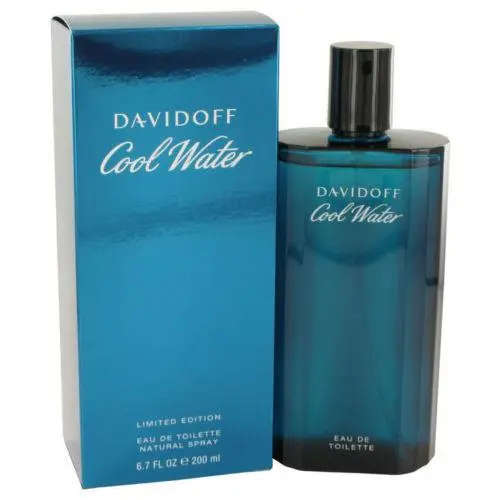 Cool Water By Davidoff Men 6.7 oz 200 ml Eau De Toilette Spray