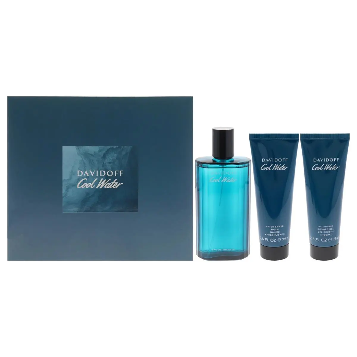Cool Water by Davidoff For Men - 4.2oz Edt Spray Gift Set