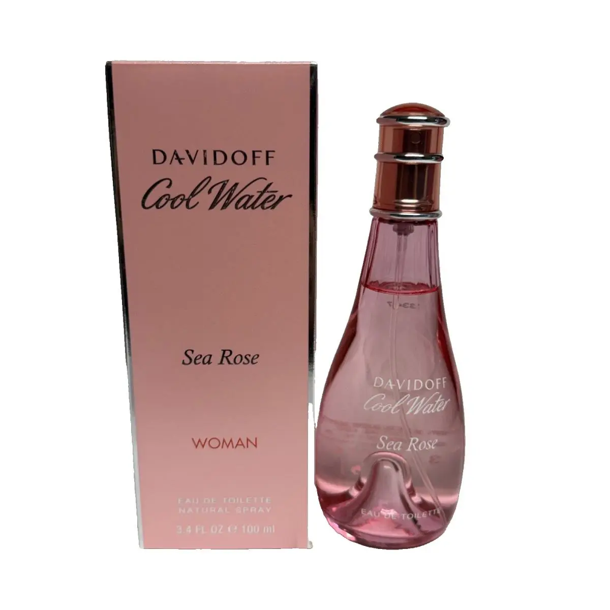 Cool Water Sea Rose For Woman BY Davidoff Edt 3.4OZ Spray