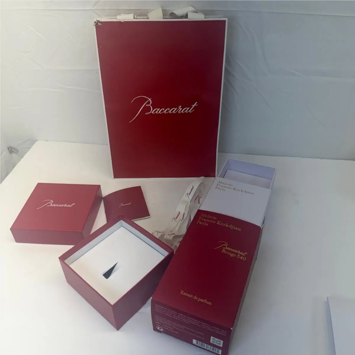 Maison Francis Kurkdjian Baccarat Rouge 540 Extrait Empty Box Set F-6