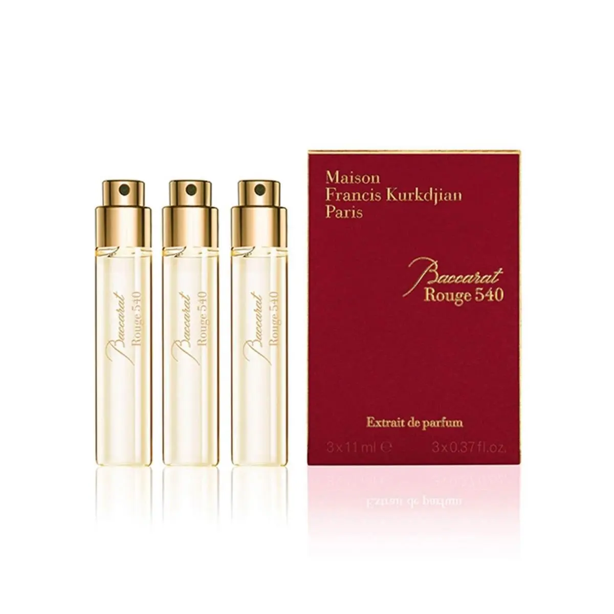 Perfume Extrait Baccarat Rouge 540 0.37 Fl Oz Black Maison Francis Kurkdjian