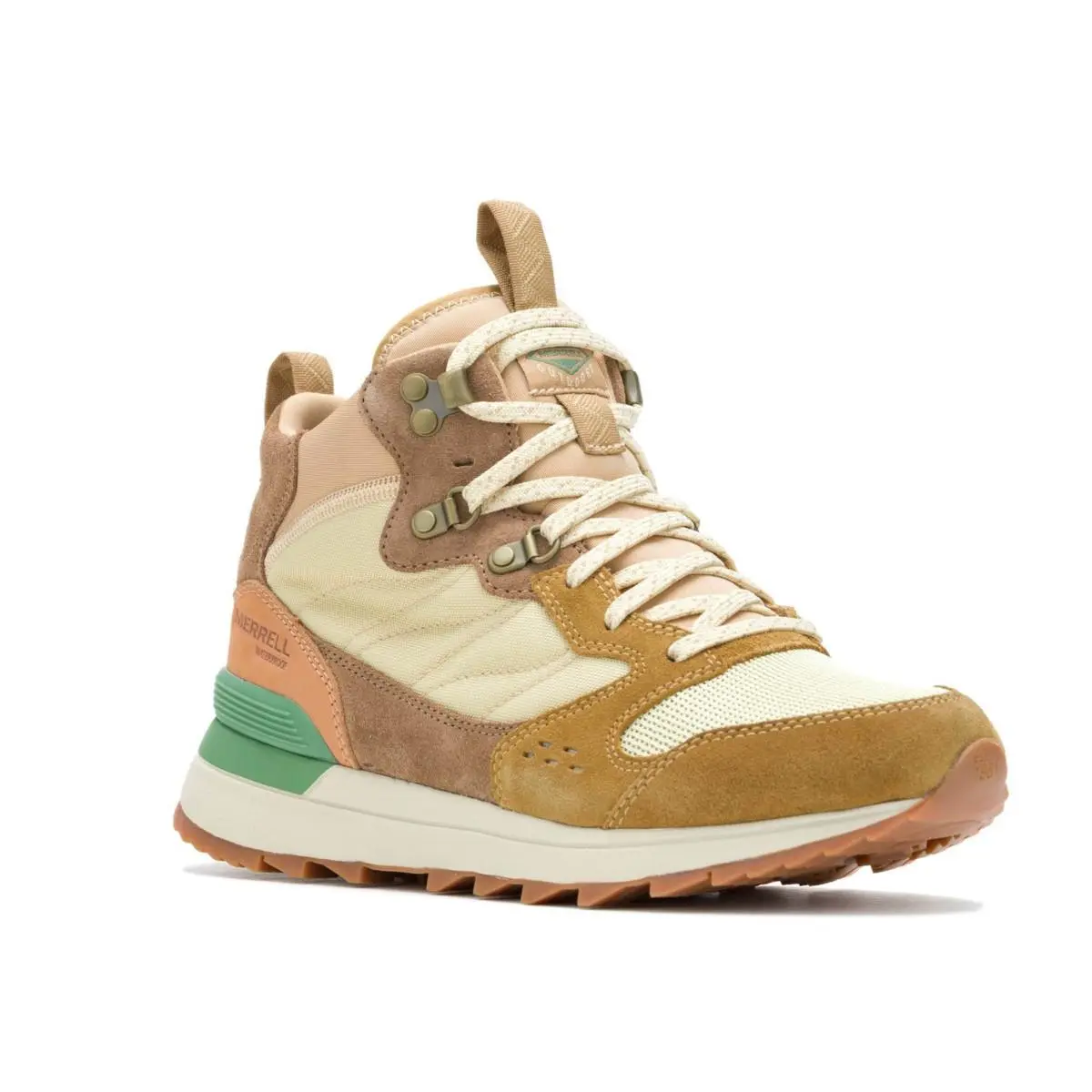 Merrell Alpine 83 J007580 Sneakers Women`s 6 Tan Waterproof Hiking Shoes HAM828