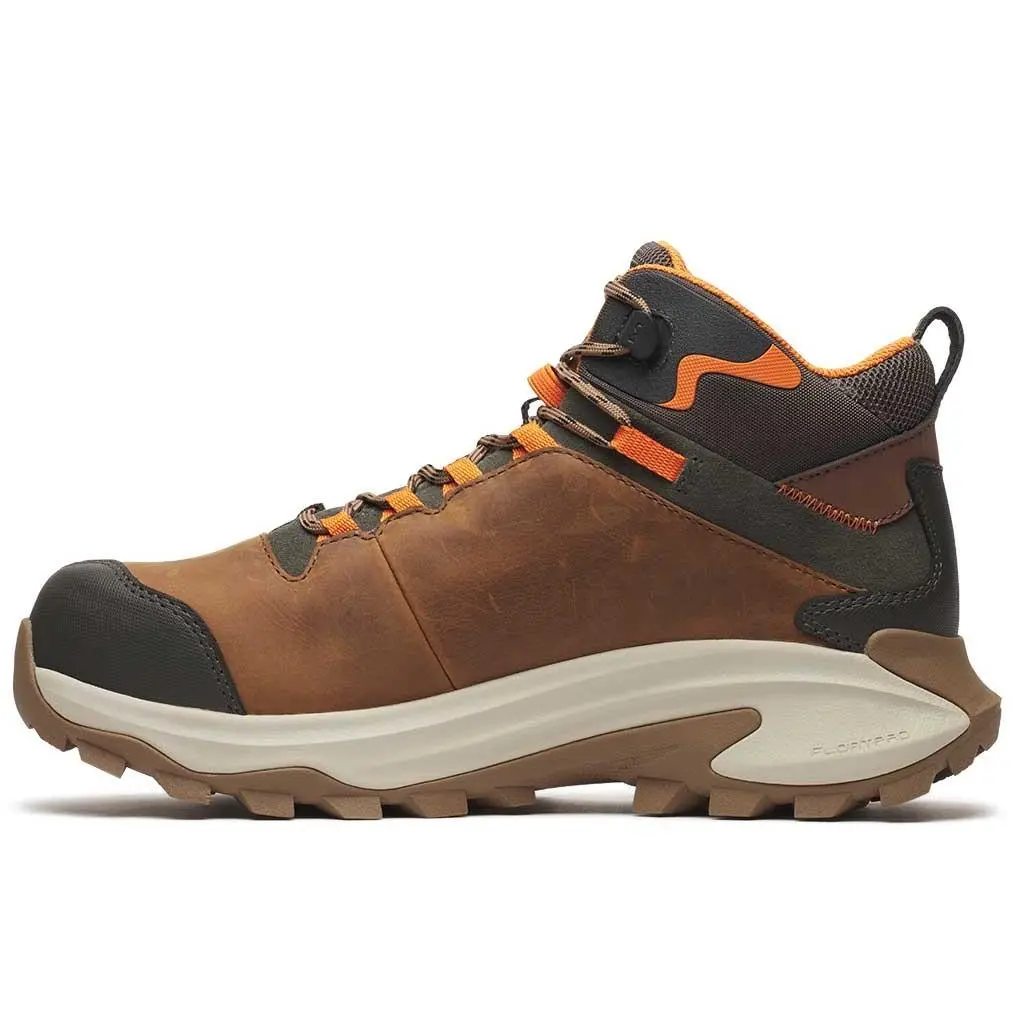 Merrell shoes - Moab Speed 2 Mid Waterproof Carbon Toe Boot - Dark Taupe 9