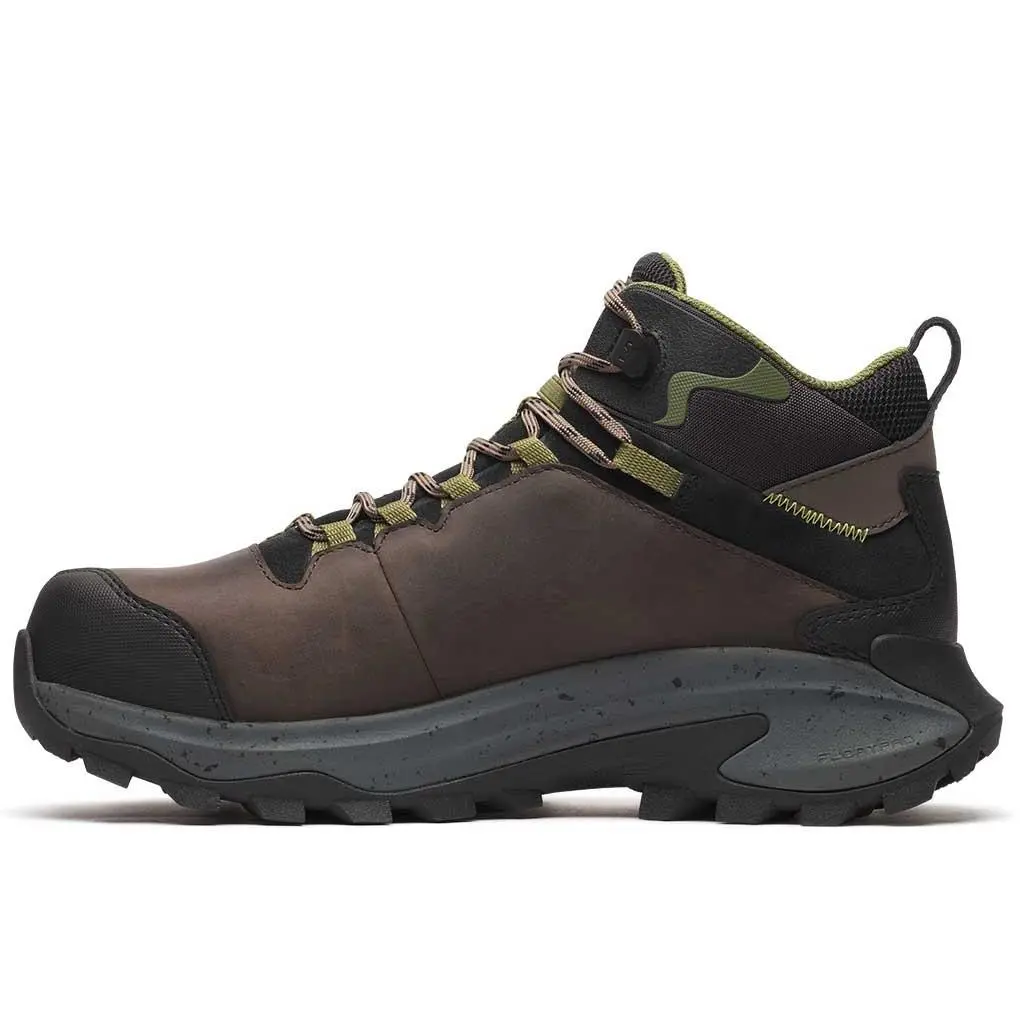 Merrell shoes - Moab Speed 2 Mid Waterproof Carbon Toe Boot - Dark Taupe 6