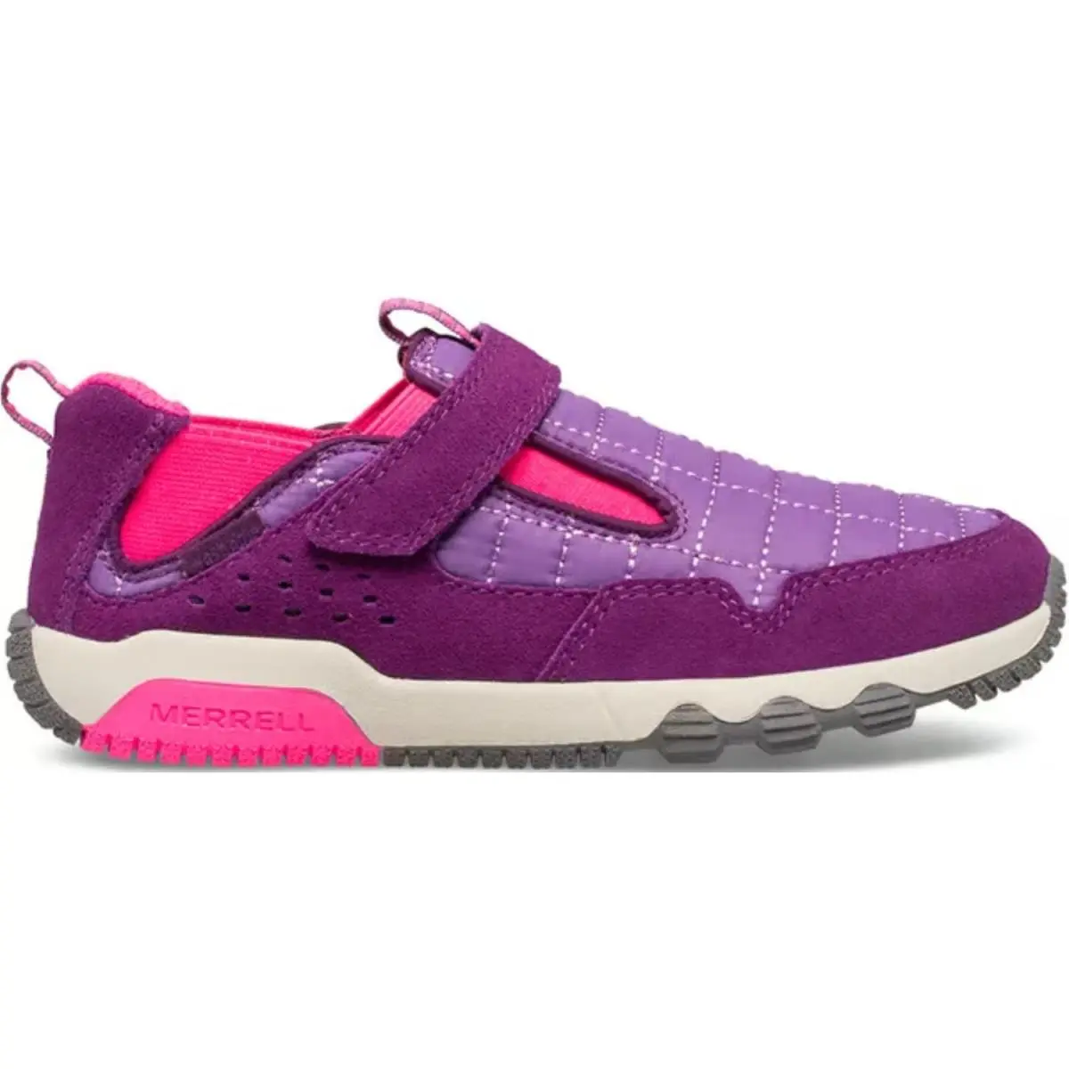 Merrell Free Roam Hut Moc MK165223 Sneaker Girls 6.5 Purple Casual Shoes RHS8176