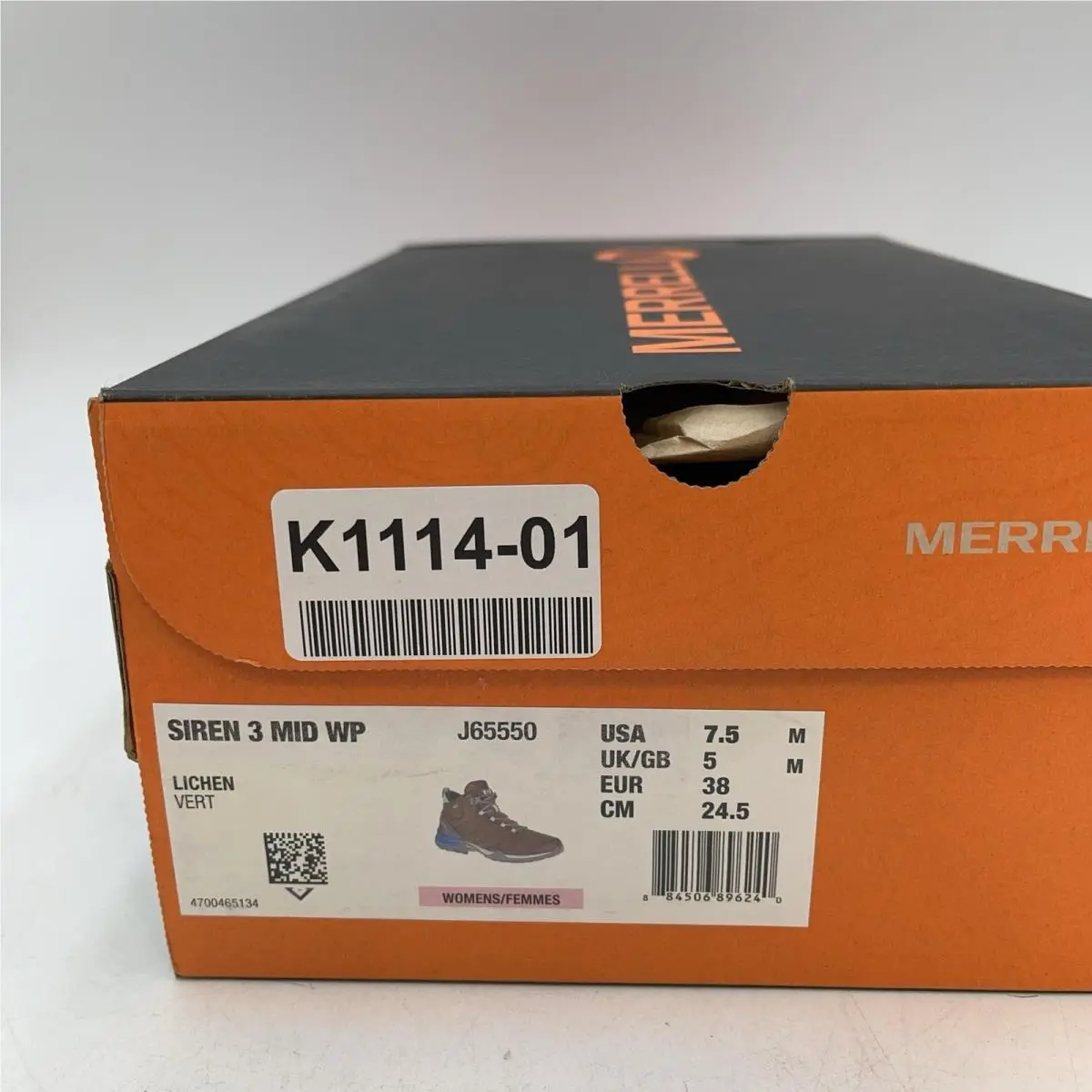 Merrell shoes - Merrell Siren 3 Mid WP - J65550 - Green 7