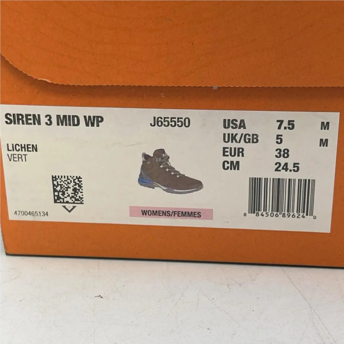 Merrell shoes - Merrell Siren 3 Mid WP - J65550 - Green 0