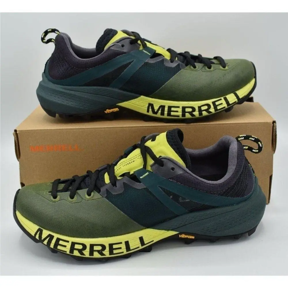 Merrell Womens Size 7 Mtl Mqm Hi Viz Jade Hiking Shoes Sneakers
