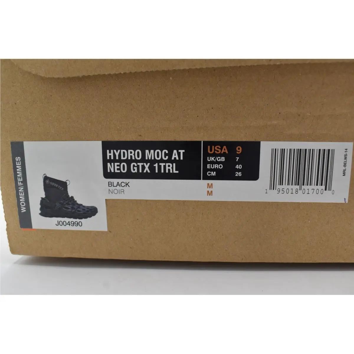 Merrell shoes - Hydro Moc AT Gore-Tex 1TRL - Black 9