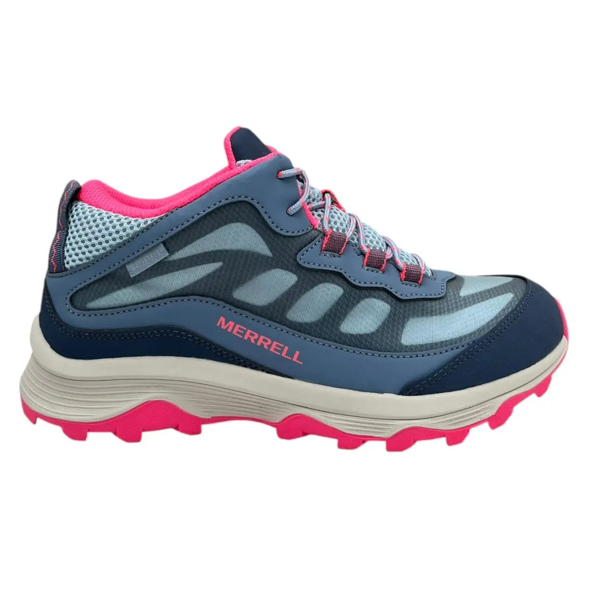 Merrell shoes - Merrell Moab Speed - Moab Speed - Blue/Pink (UPC: 194917768235) 0