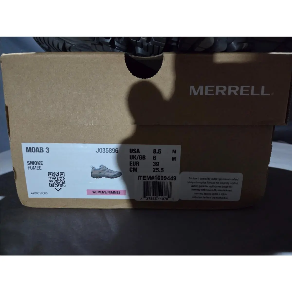 Merrell shoes - Gray (UPC: 737566110781) 1