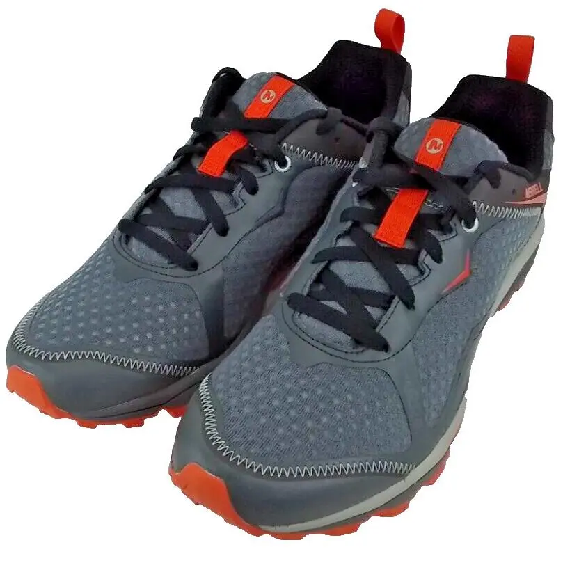 Merrell All Out Crush Light Grey/orange Men`s 7US