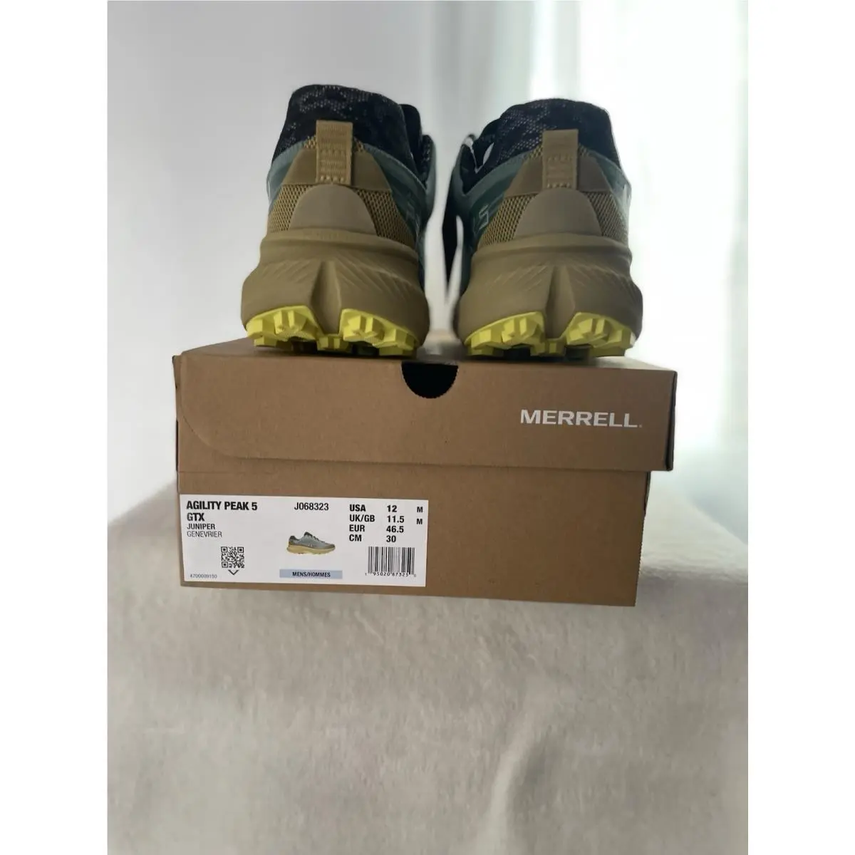 Merrell shoes - Merrell Agility Peak 5 - Agility Peak - Green 1