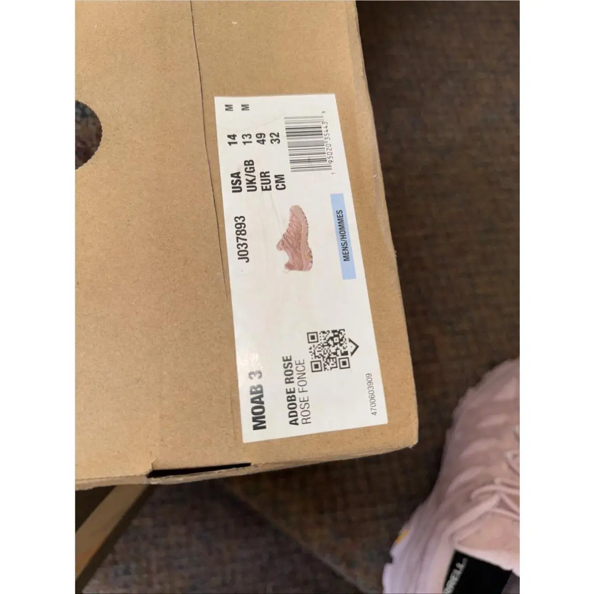 Merrell shoes - MERRILL ADOBE ROSE MOAB 3 - Pink 12