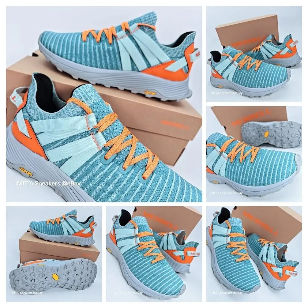 Merrell shoes - Merrell Embark - Embark - J067217 - Blue/ Orange 15