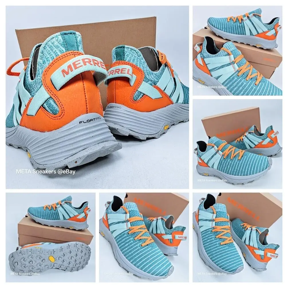 Merrell shoes - Merrell Embark - Embark - J067217 - Blue/ Orange 0