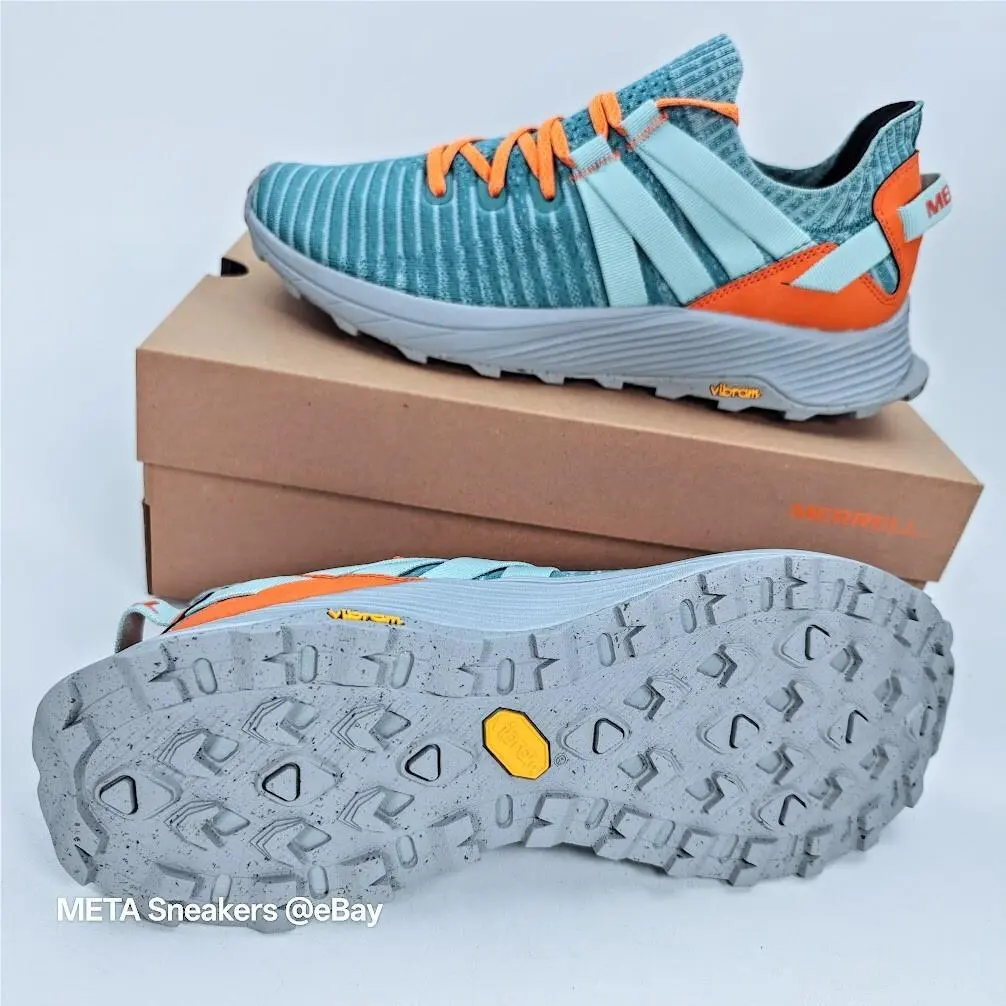 Merrell shoes - Merrell Embark - Embark - J067217 - Blue/ Orange 8