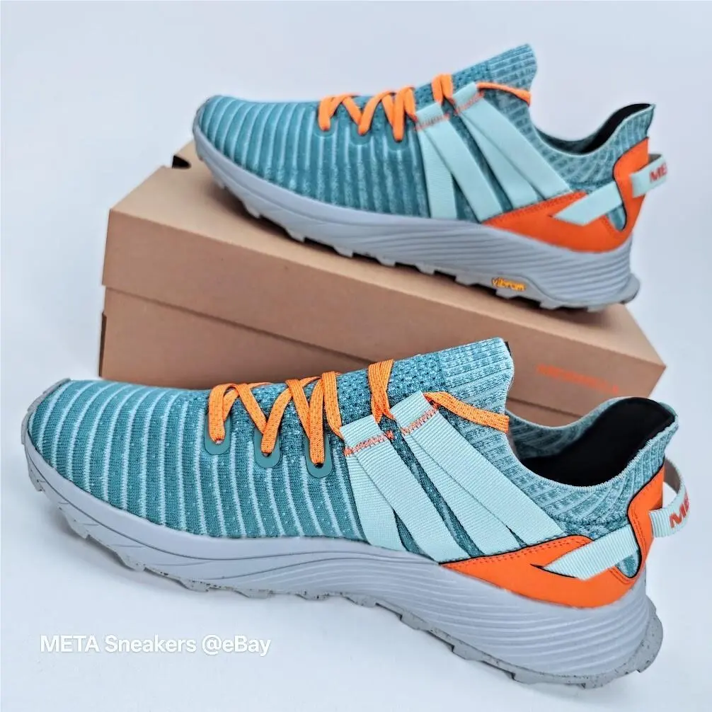 Merrell shoes - Merrell Embark - Embark - J067217 - Blue/ Orange 9