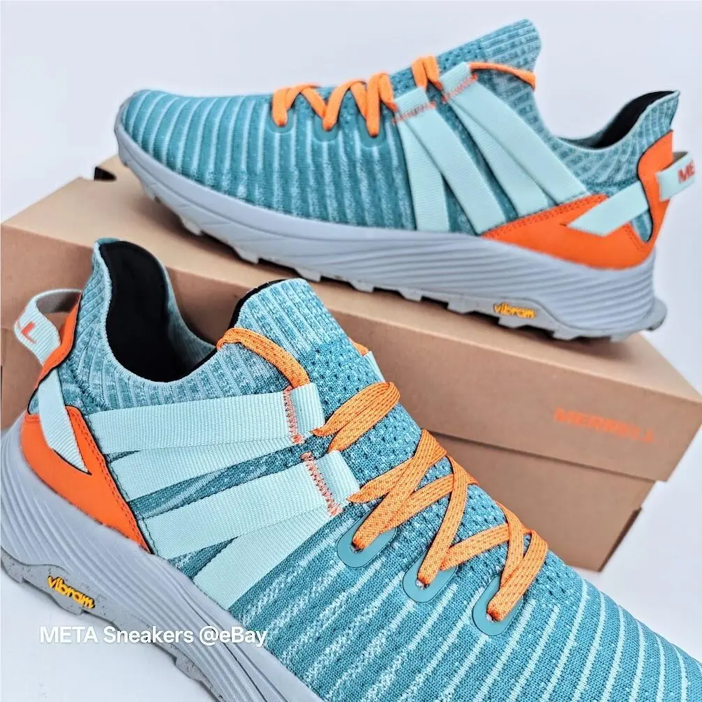Merrell shoes - Merrell Embark - Embark - J067217 - Blue/ Orange 10