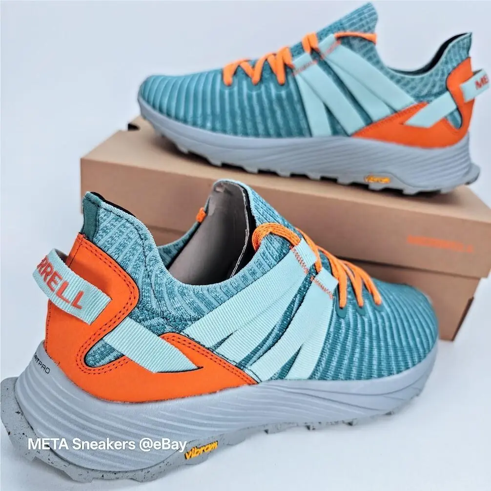 Merrell shoes - Merrell Embark - Embark - J067217 - Blue/ Orange 11