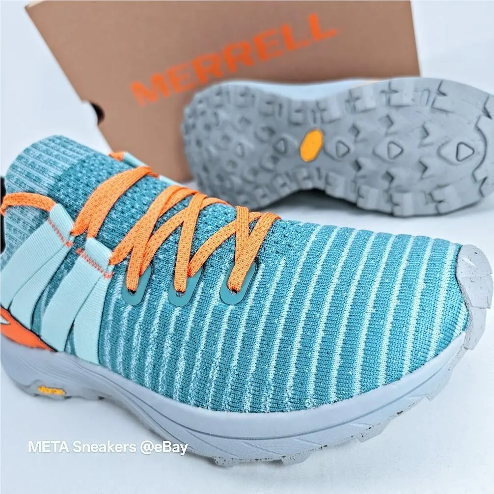 Merrell shoes - Merrell Embark - Embark - J067217 - Blue/ Orange 5
