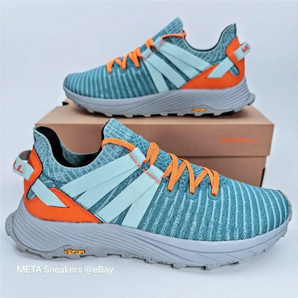 Merrell shoes - Merrell Embark - Embark - J067217 - Blue/ Orange 6