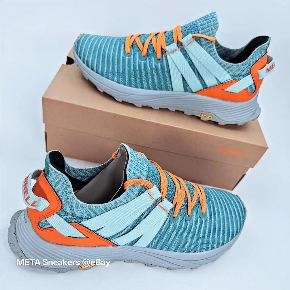 Merrell shoes - Merrell Embark - Embark - J067217 - Blue/ Orange 7