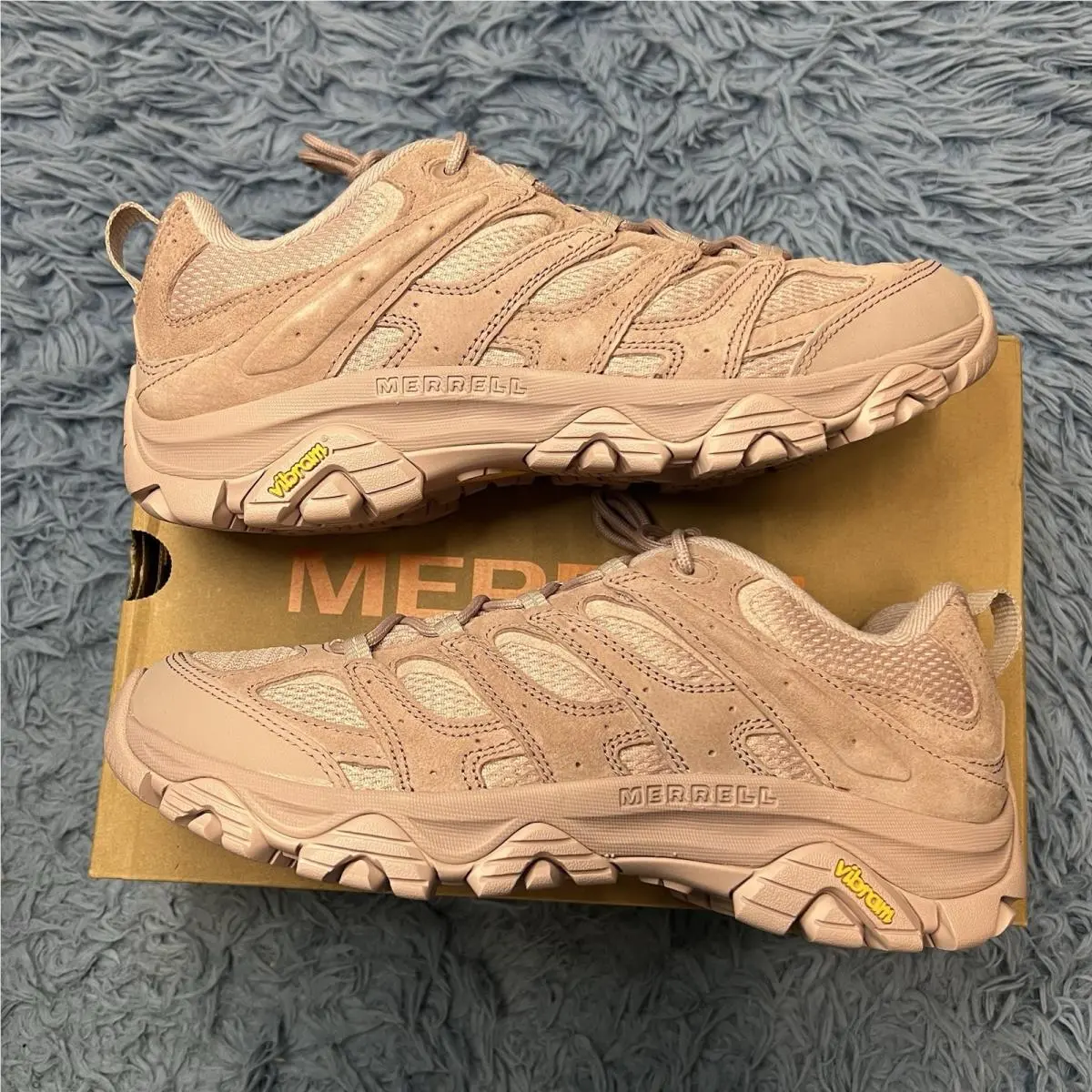 Merrell Moab 3 Adobe Rose Pink Hiking Shoes Size 10 Mens