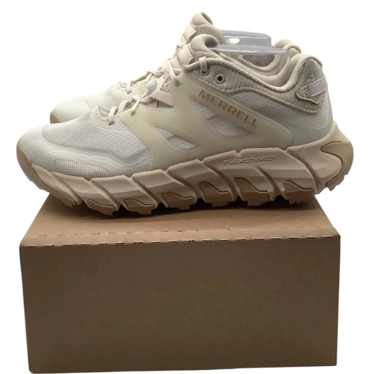 Merrell Agility Peak 4 Women Trail Running Shoes Cream J038462 Size 9