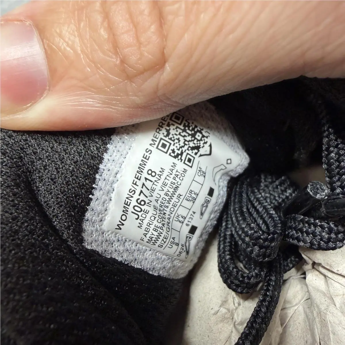 Merrell shoes - Merrell Vapor Glove 6 - Vapor Glove - Black 5