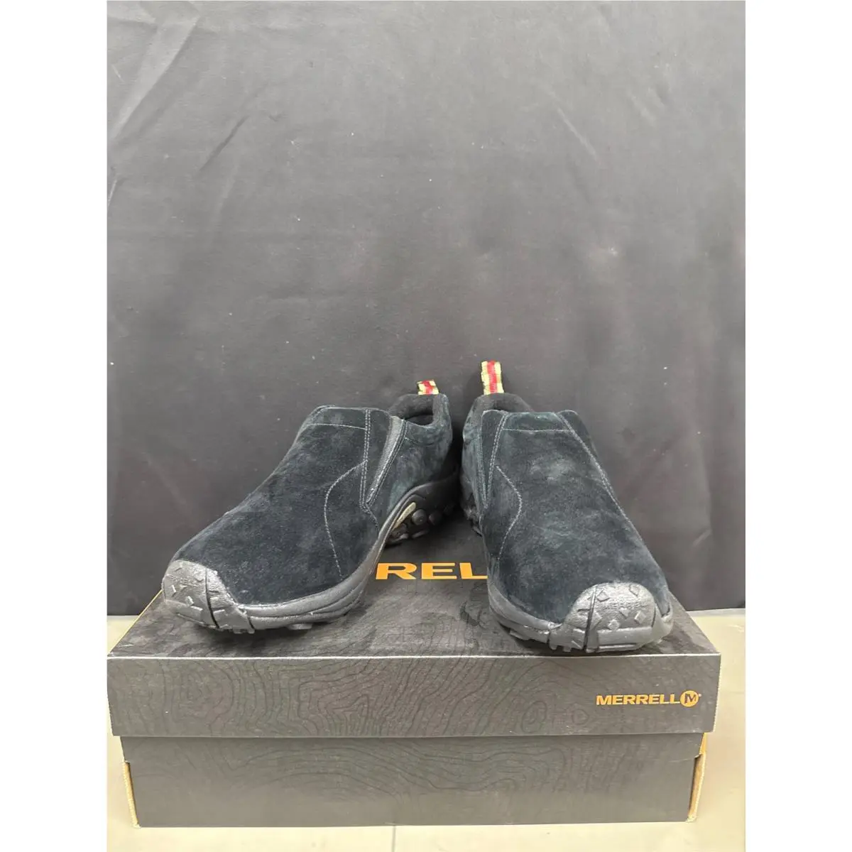 Merrell Men`s Jungle Leather Slip-on Shoe Size 9W