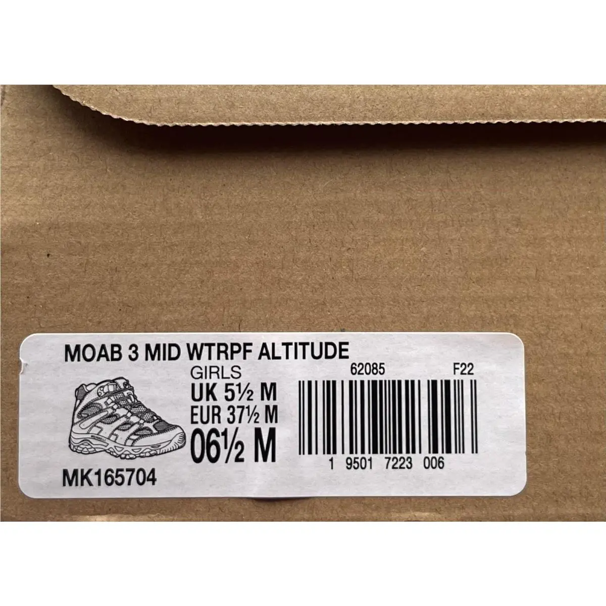 Merrell shoes - Merrell Moab 3 - Moab - Gray/teal (UPC: 195017223006) 8
