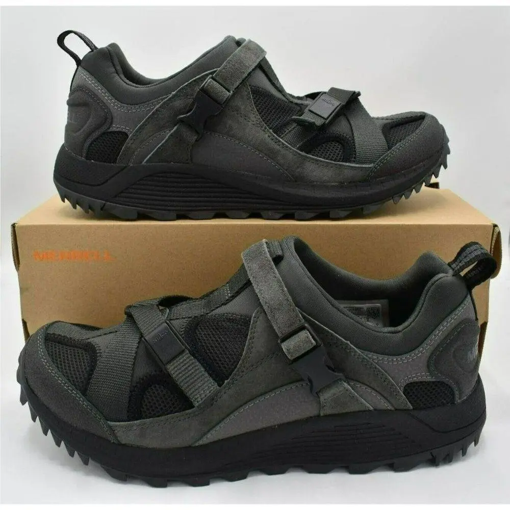 Merrell Mens Size 10 Shoreline Luxe Amphibious Water Black Trail Sneaker Shoes