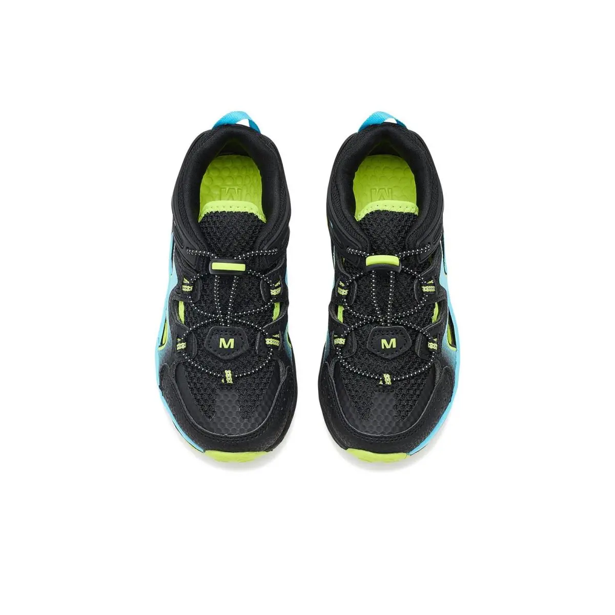 Merrell shoes - mk 126 g 04 - MK126G04 - black blue lime (UPC: 196562989287) 0